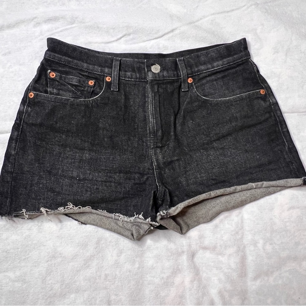 Lucky Brand Relaxed Black Denim Women's Shorts